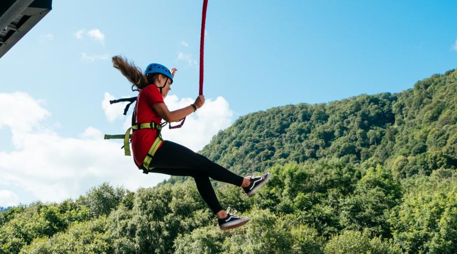 Zip World Conwy - a short drive from Benar Cottages